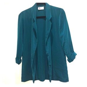 Vintage "Golden Girls” silk blazer